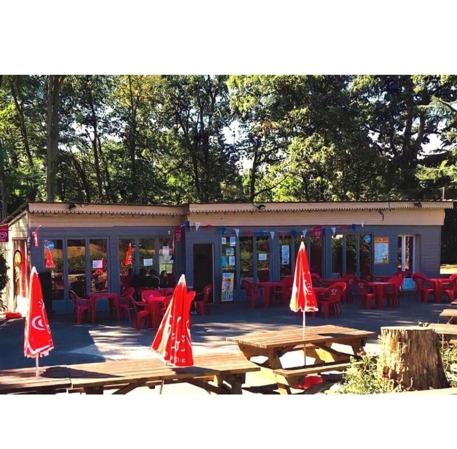 Location Mobil-Home Le Parc Des Roches Saint-Cheron Bagian luar foto
