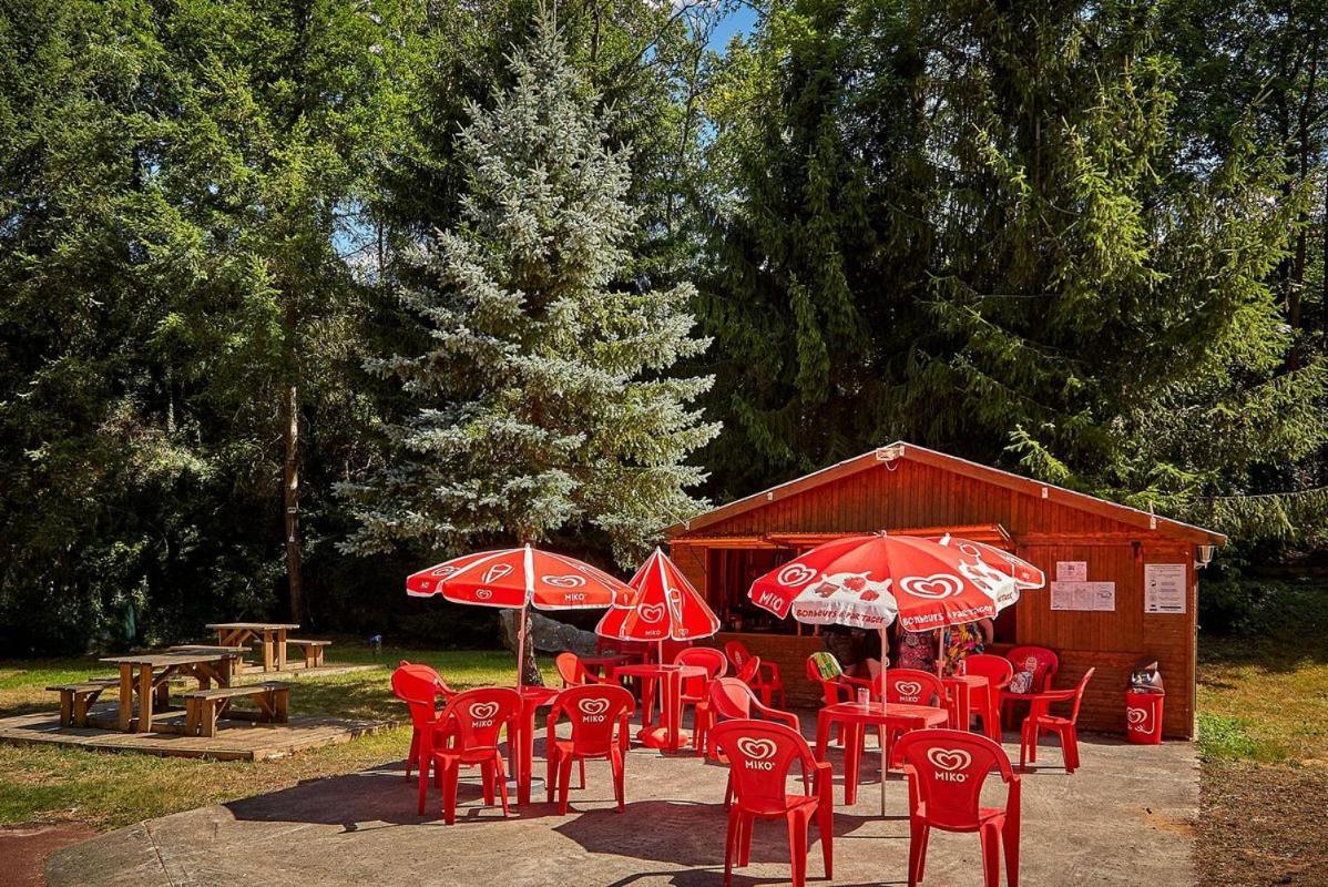Location Mobil-Home Le Parc Des Roches Saint-Cheron Bagian luar foto